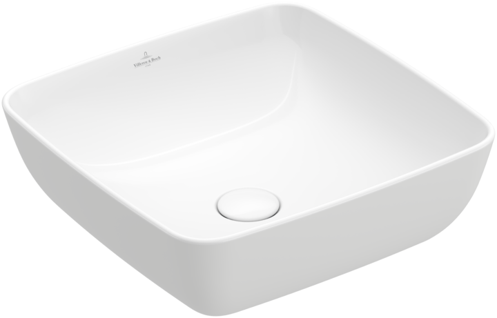 41784101 Artis Ráültethető Mosdó Négyszög, Fali Vagy Magasított Csaptelephez, Csaplyukfurat Nélkül, Túlfolyó Nélkül (41784101) - Image 1