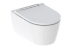 Geberit One Fali WC Mélyöblítésű, Turboflush, WC-Ülőkével Fényes Króm Betéttel 500.202.01.1