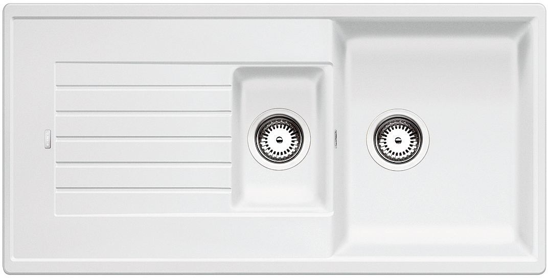 514742.jpg BLANCO ZIA 6S Silgranit mosogatótálca , 1000X500 - Fehér (514742) - Image 1