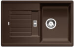BLANCO ZIA 45S  Silgranit mosogatótálca , 780X500 - Kávé (515070)