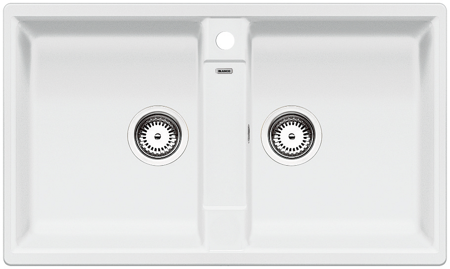 516678.jpg BLANCO ZIA 9 Silgranit mosogatótálca , 860X500 - Fehér (516678) - Image 1