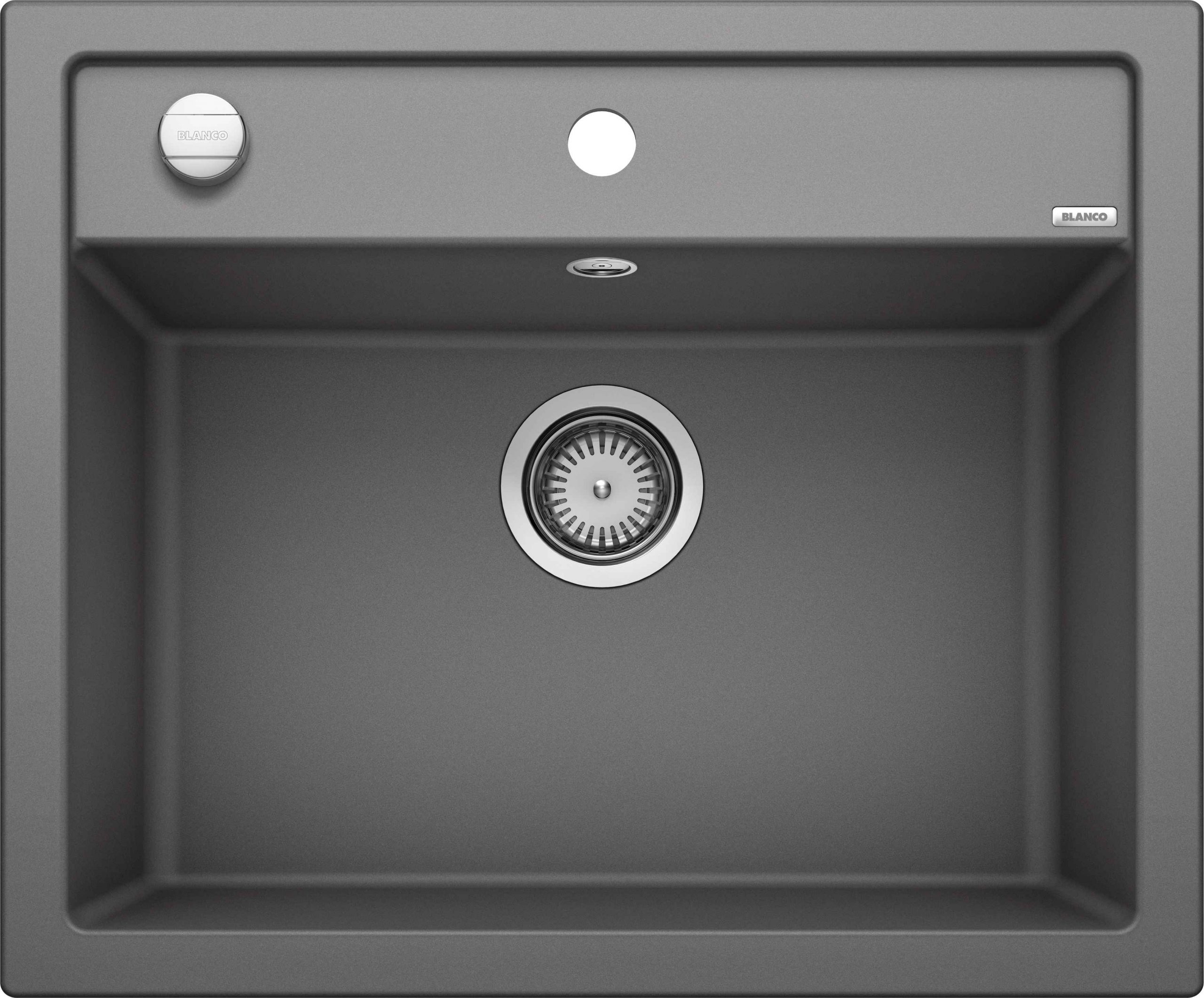 518850-scaled-1.jpg BLANCO DALAGO 6 Silgranit mosogatótálca , 615X510 - Palaszürke (518850) - Image 1