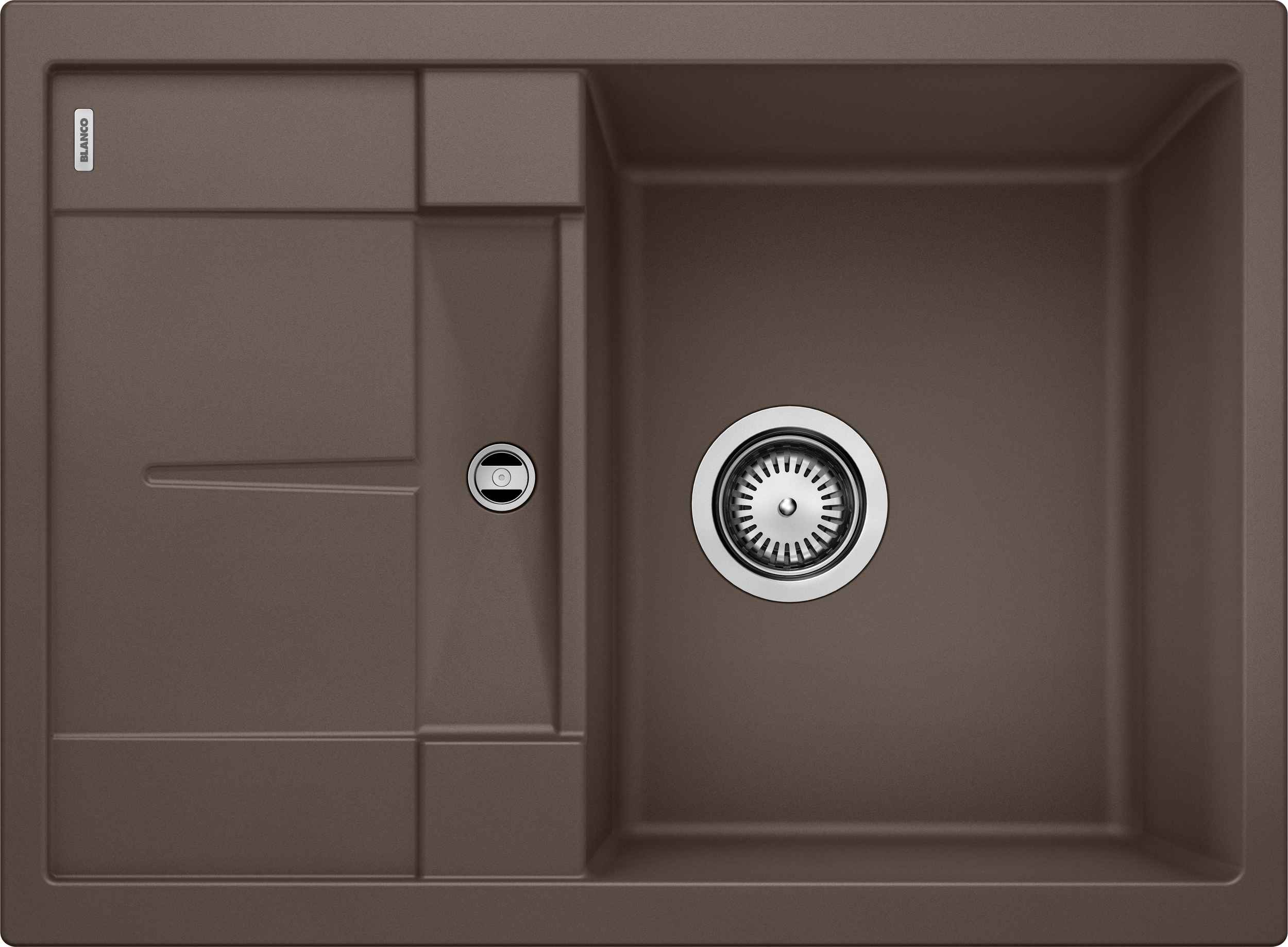 519570.jpg BLANCO METRA 45S COMPACT Silgranit mosogatótálca , 680X500 - Kávé (519570) - Image 1