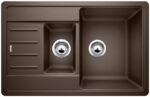 BLANCO LEGRA 6S COMPACT Silgranit mosogatótálca , 780x500 - Kávé (521307)