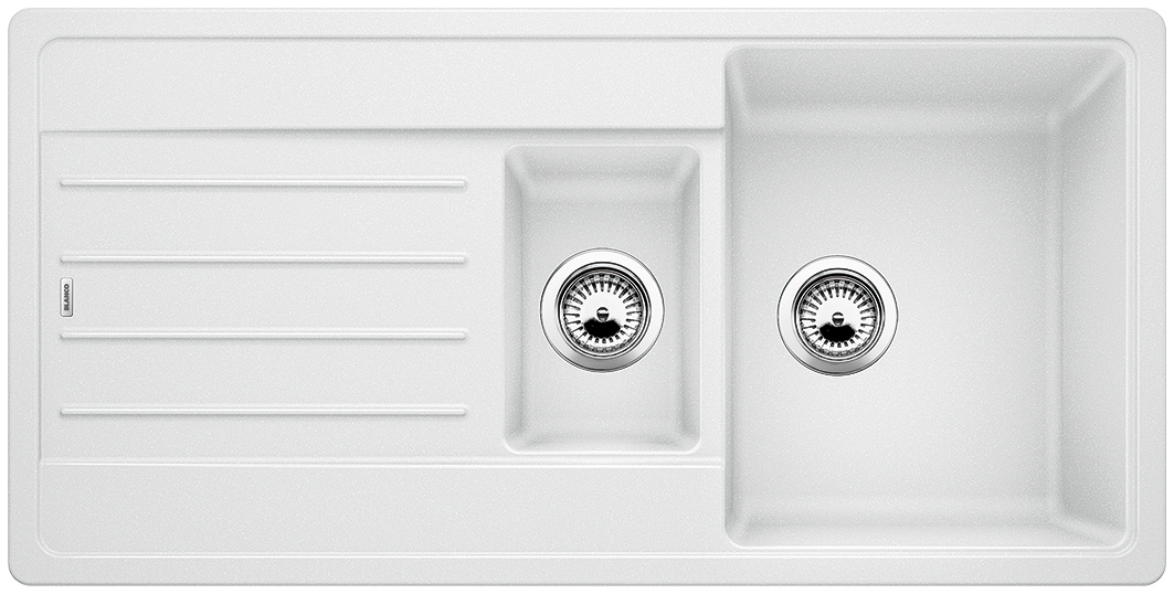 522209.jpg BLANCO LEGRA 6S Silgranit mosogatótálca , 1000x500 - Fehér (522209) - Image 1