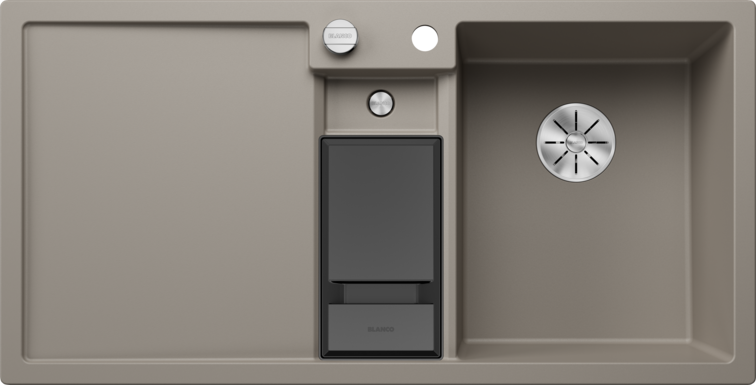 523351 Blanco Collectis 6 S Silgranit Mosogatótálca, 100x51, Tartufo (523351) - Image 1