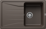 Blanco Sona 45 S Silgranit Mosogatótálca, 78x50, Kávé (519670)