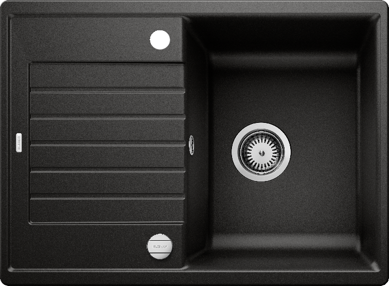 524721.png BLANCO ZIA 45S COMPACT Silgranit mosogatótálca , 680X500 - Antracit (524721) - Image 1