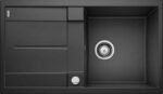 BLANCO METRA 5S  Silgranit mosogatótálca , 860X500 - Fekete (525919)