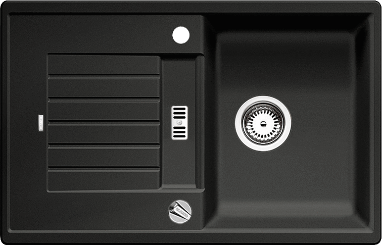 526013.png BLANCO ZIA 45S Silgranit mosogatótálca , 780X500 - Fekete (526013) - Image 1