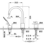 STROHM TEKA Formentera süllyesztett kádcsaptelep, króm színben, zuhanyszettel(621520200) - Image 2