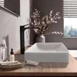 Hansgrohe Vivenis Magas Mosdócsaptelep 250, Lefolyógarnitúra Nélkül, Matt Fekete (75042670) - Image 2