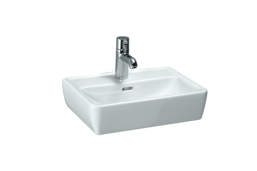 811952.jpg Laufen Pro 45X34 Mosdó 1 Csaplyukkal (8.1195.2.000.104.1) - Image 1