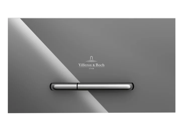 922169rb Villeroy & Boch Viconnect Nyomólap 300G Fényes Szürke (922160RB) - Image 1