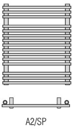 RADECO SARA A2-500/SP 648X550 egyenes törölköző szárító radiátor 405 WATTOS - Image 6
