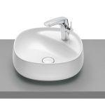 Roca Beyond Pultratehető Mosdó , 1 Csaplyukkal Jobb Oldalt , Túfolyó Nélkül 45,5X45,5 (A3270B9000)