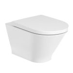 Roca The Gap Round Fali WC, Rimless ,Mélyöblítésű, Ülőke Nélkül