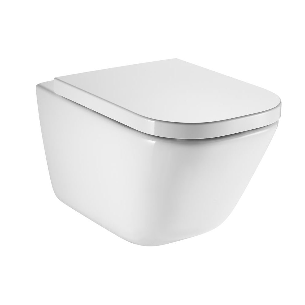 A34647L000 Roca The Gap Square Fali WC, Rimless ,Mélyöblítésű, Ülőke Nélkül (A34647L000) - Image 1