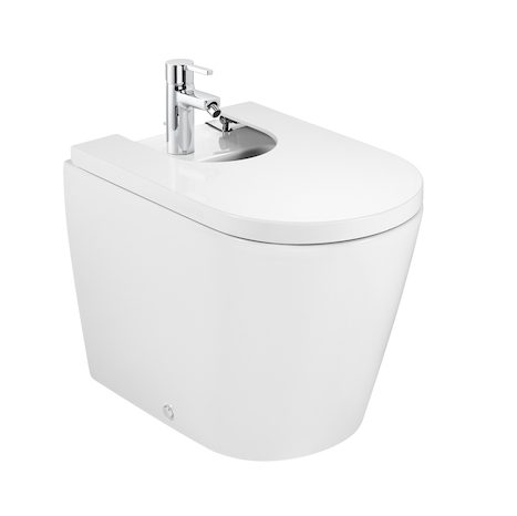 A357527000.jpg Roca Inspira Round Álló Bidé, Tető Nélkül (A357527000) - Image 1