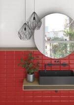 Vives Mugat 10X20 cm Rojo Metró csempe (3RC1) - Image 2