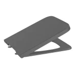 Roca Inspira Square Soft-Closing WC Ülőke, Onyx (A80153264B)