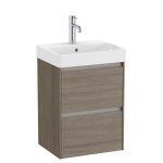 Roca Ona Compact alsószekrény mosdóval 45x36cm, 2 fiókkal,   - matt zöld (a851681513) - Image 6