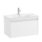 Roca Ona alsószekrény mosdóval 80x46cm, 1 fiókkal,   - matt fehér (a851685509)