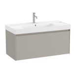 Roca Ona alsószekrény mosdóval 100x46cm, 1 fiókkal - matt zöld  (a851686513) - Image 6