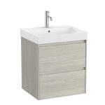 Roca Ona alsószekrény mosdóval 55x46cm, 2 fiókkal,   - matt zöld (a851687513) - Image 6