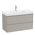 Roca Ona alsószekrény mosdóval 100x46cm, 2 fiókkal - matt fehér  (a851693509) - Image 6