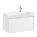 Roca Ona bútor asszimetrikus jobbos mosdóval 80x46cm, 1 fiókkal - matt zöld   (a851719513) - Image 5