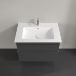 Villeroy & Boch Venticello alsószekrény glossy grey színben 80x50 cm (a92501fp) - Image 3