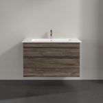Villeroy & Boch Venticello alsószekrény stone oak színben 100x50 cm (a92601rk) - Image 3