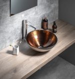 Sapho Murano Wenge Üvegmosdó, 40cm (AL5318-66) - Image 2