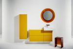 Laufen Kartell kör alakú tükör narancs kerettel , 78 cm (h3863310820001) - Image 3