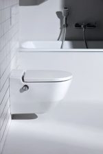 Laufen CLEANET NAVIA Rimless bidéfunkciós fali WC ülőkével, LCC felülettel – H8206014000001 - Image 4