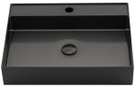 Sapho Aurum Inox Mosdó, 55x42cm, Antracit (AU102) - Image 2