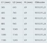 ACO Comfort Nero Falszigetelő galléros folyóka alacsony beépítési magasság + Massive Nero rács - 78.5 (9010.91.23) - Image 3