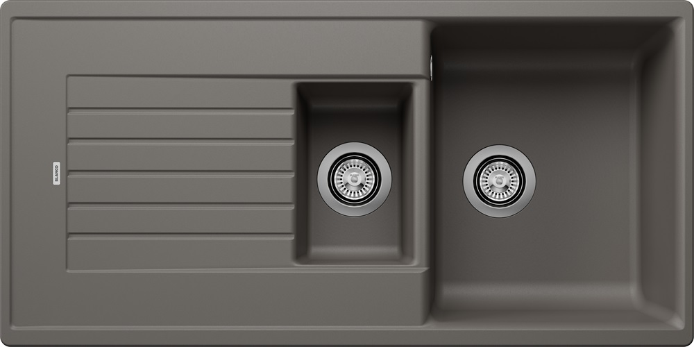 BLANCO_ZIA_6S_vulkanszurke_tart_nelk_-i47973.jpg BLANCO ZIA 6S Silgranit mosogatótálca , 1000X500 - Vulkánszürke (527390) - Image 1
