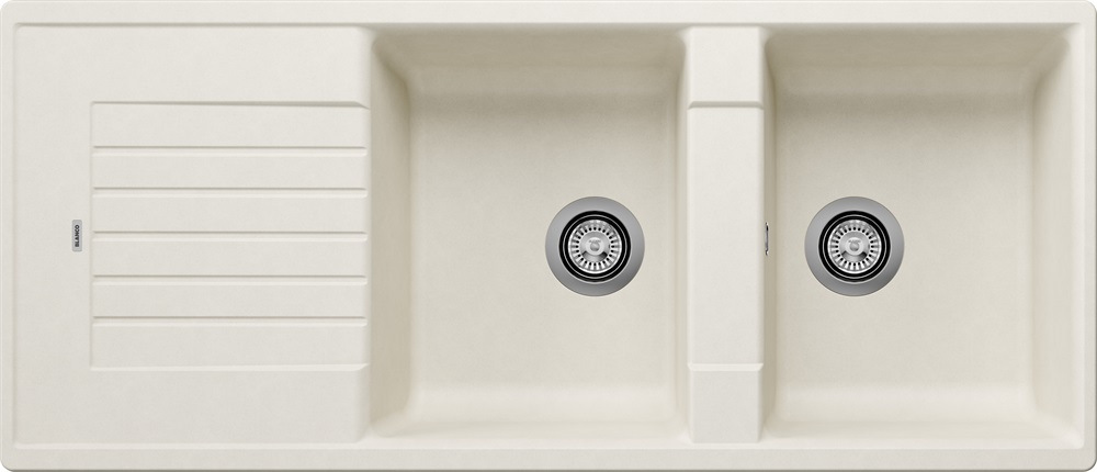 BLANCO_ZIA_8S_tortfeher_exc_nelkul-i47317.jpg BLANCO ZIA 8S Silgranit mosogatótálca , 1160X500 - Törtfehér (527209) - Image 1