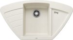 BLANCO ZIA 9E  Silgranit mosogatótálca , 930X510 - Törtfehér (527212)