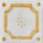 Cerasarda Ot07026 Piastrelle Budoni Senape 20X20 cm Dekor csempe