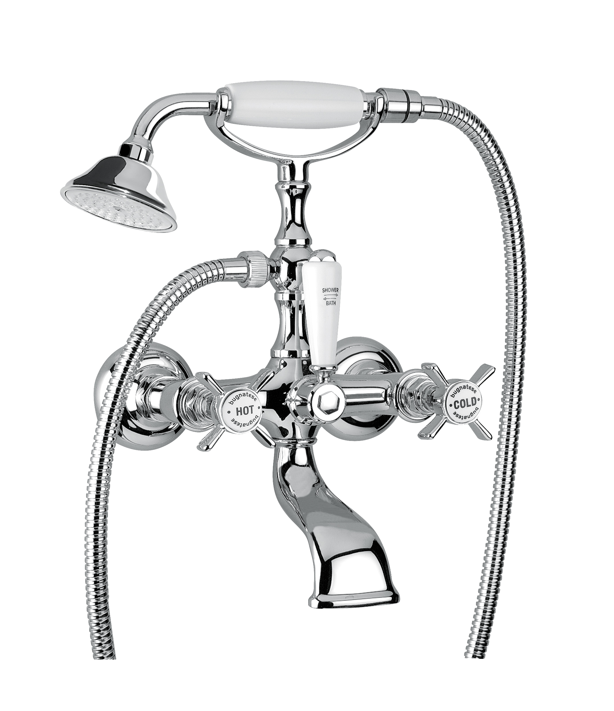 Bugnatese_800CR.jpg Bugnatese Princeton (800CR) króm kádcsaptelep Zuhanyszettel - Image 1