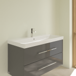 Villeroy & Boch Avento Beépíthető Mosdó, 1000 X 470 X 180 mm, Fehér Alpin, Túlfolyóval, (4156A501) - Image 3