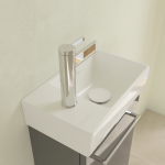 Villeroy & Boch Avento Kézmosó Jobbos , 360 X 220 X 110 mm, Fehér Alpin, Túlfolyó Nélkül, Csiszolatlan (43003R01) - Image 5