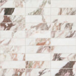 Italgraniti Charm Experience Calacatta Pink Muretto Lappato 6mm 30X30cm Mozaik (CH01MBL)