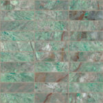 Italgraniti Charm Experience Amazzonite Muretto Lappato 6mm 30X30cm Mozaik (CH05MBL) - Image 3