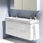 Laufen Base alsószekrény, négy fiókos, fehér 125,8x43,8 - fényes fehér (h4025141102611) - Image 2