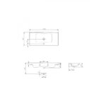 Cersanit Crea Mosdó 100 (K114-018) - Image 3