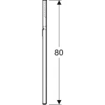 Geberit Option tükör világítással - 40x80 cm (819240000) - Image 4